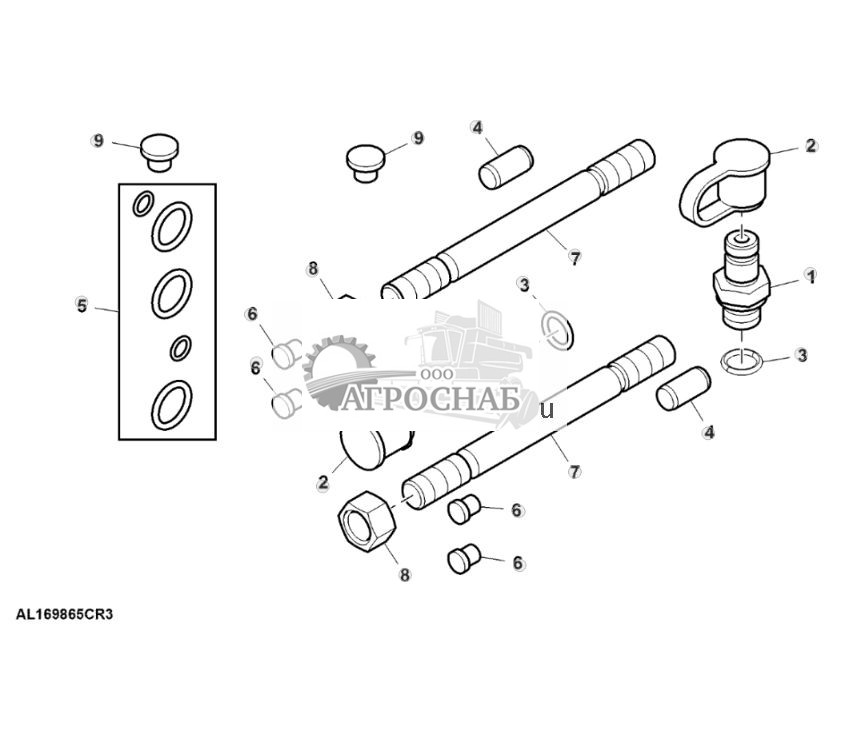 Детали крепления, впуск с приоритетом 3, гидравлическая система PFC - ST487087 979.jpg